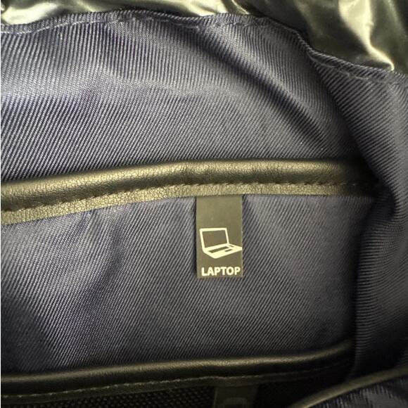 KENNETH COLE NY Backpack Gunmetal Grey Vesey Water Resistant Nylon Travel - Picture 12 of 16